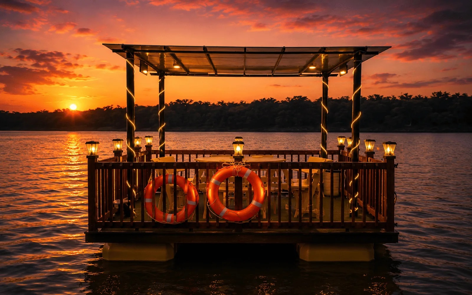 Romantic Float N' Dine