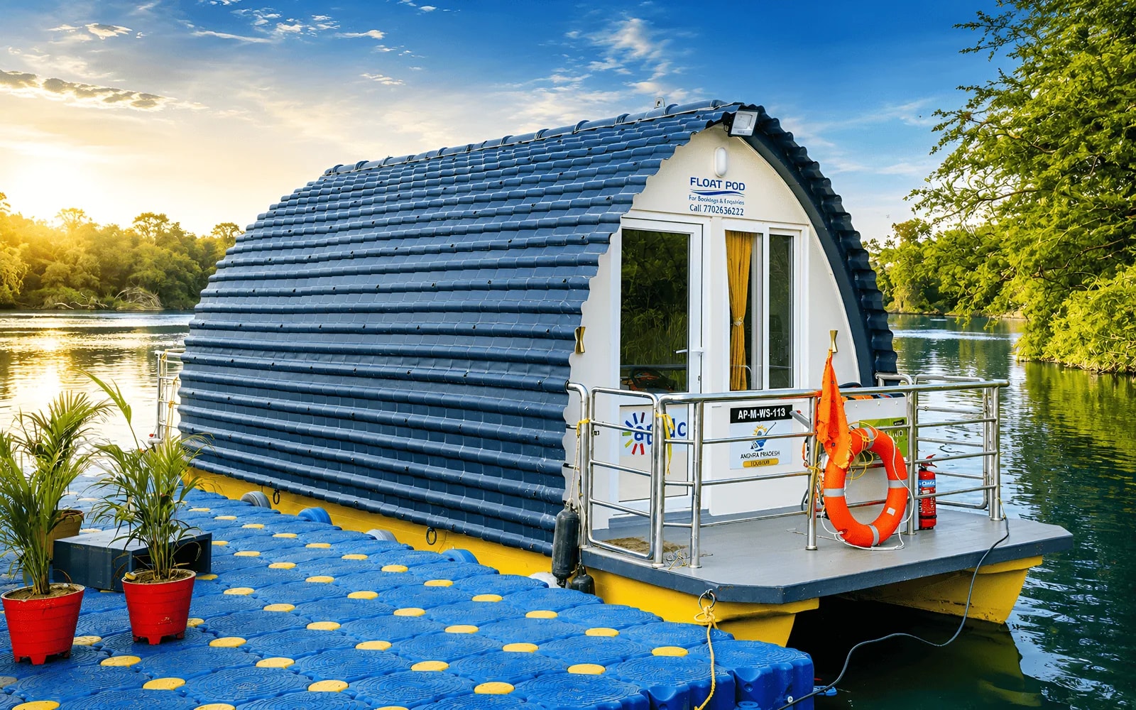 Float Pod at Bhavani Island